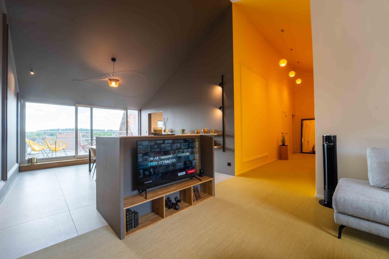 Luxury Penthouse & Terrace - Mons City Center Eksteriør bilde