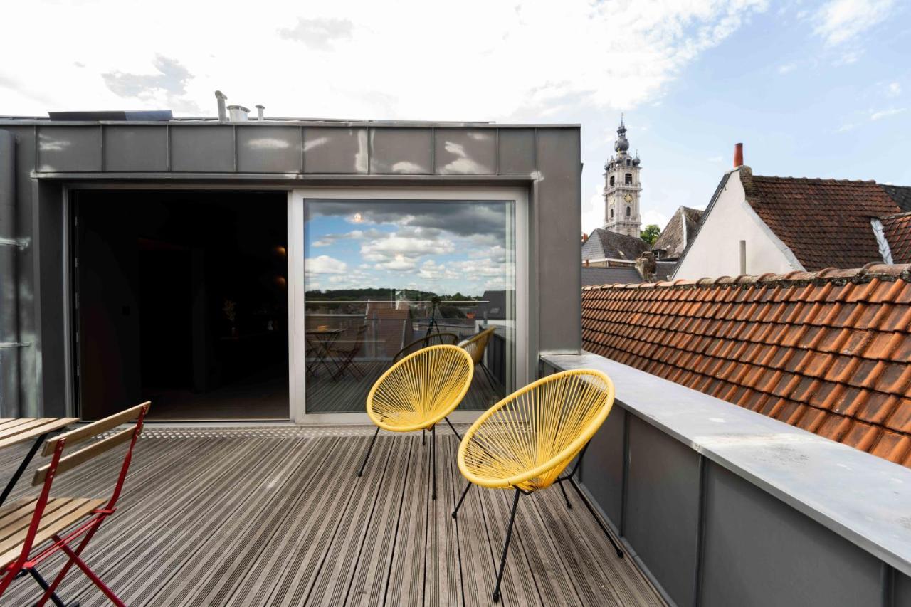 Luxury Penthouse & Terrace - Mons City Center Eksteriør bilde