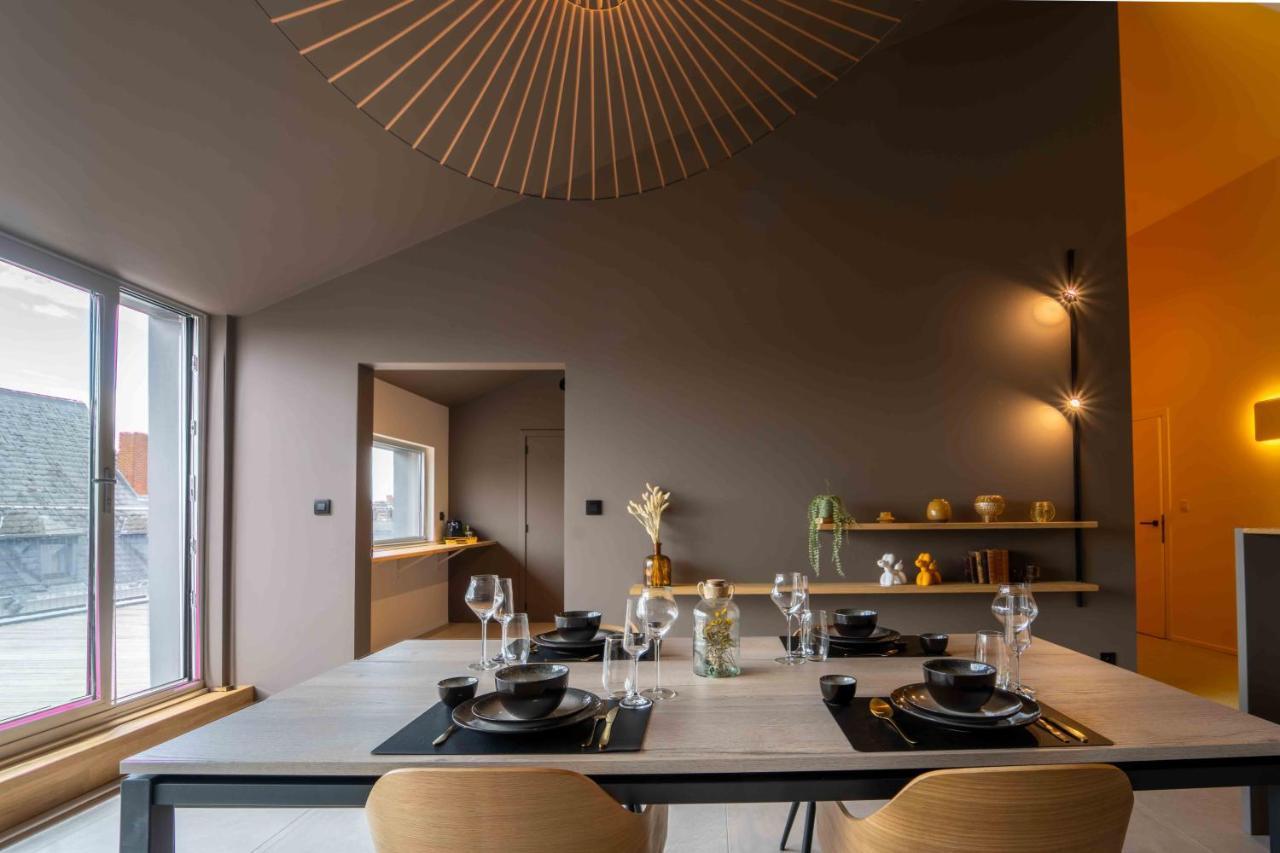 Luxury Penthouse & Terrace - Mons City Center Eksteriør bilde
