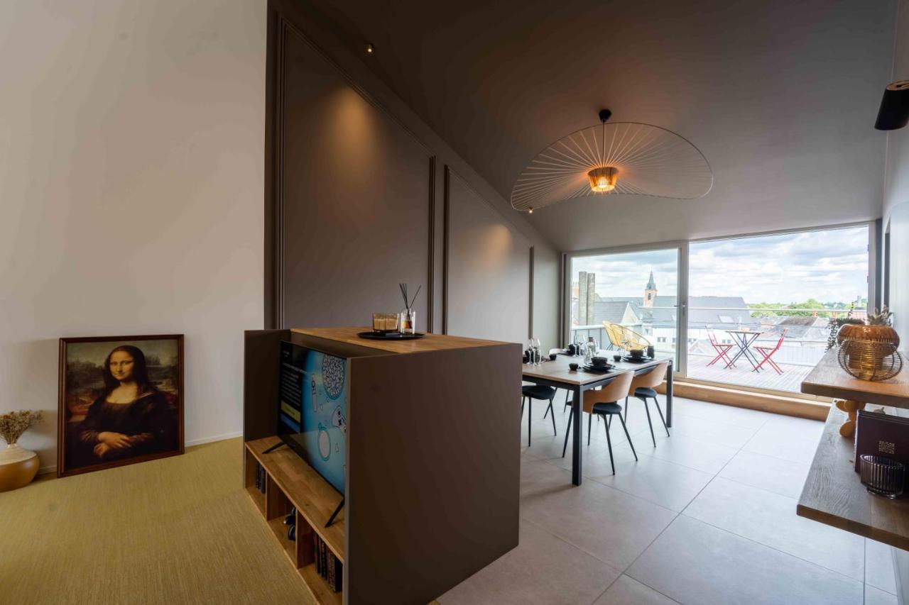 Luxury Penthouse & Terrace - Mons City Center Eksteriør bilde